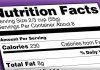 Nutrition Labels menu labeling