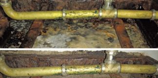 plumbing risks microbial treatment