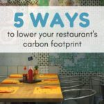 lower your restaurant’s carbon footprint