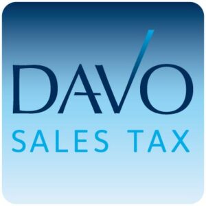 DAVO Sales Tax Management