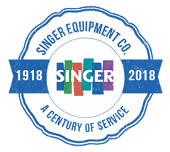 Singer Equipment Century of Service