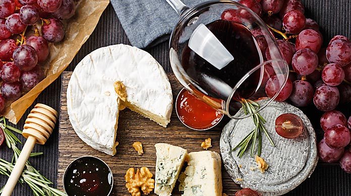 Cheese and wine pairings