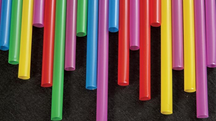 plastic straws