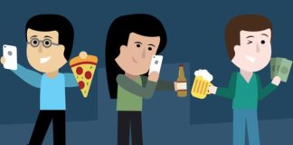 UPshow Social Media Users In Your Bar Infographic