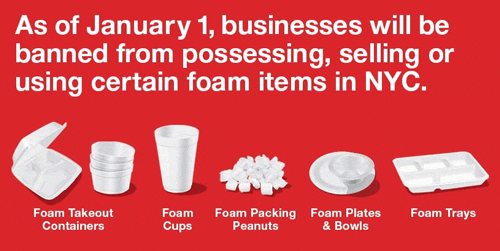 NYC Foam Ban