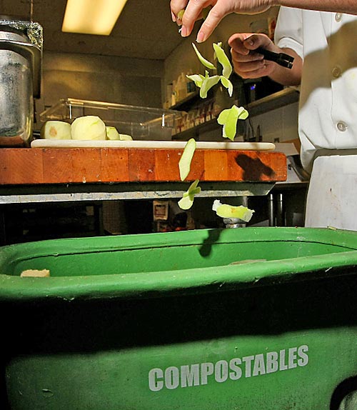 compostables food waste