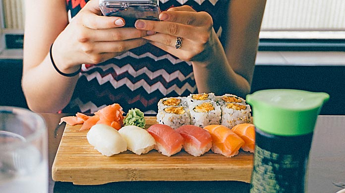 food blogging Instagram