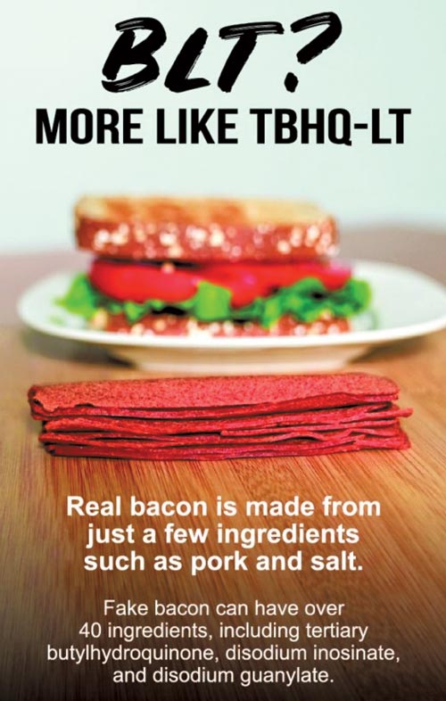 fake bacon plant based meat 