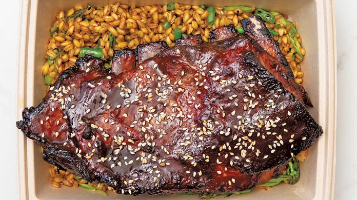 The Orchard Townhouse ribs takeout