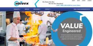 Univex website