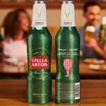Stella Artois Aluminum Bottle Support Restaurants