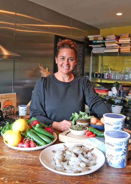 Chef Antonia Lofaso Wallaby Culinary Dream Contest