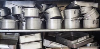 kitchen pots pans decluttering