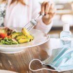 challenge restaurant mask alcohol gel sanitizer