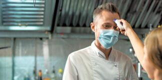 chef uniform restaurant quarantine leave