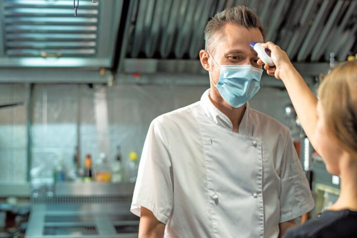 chef uniform restaurant quarantine leave