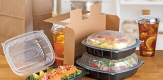foam food packaging takeout delivery