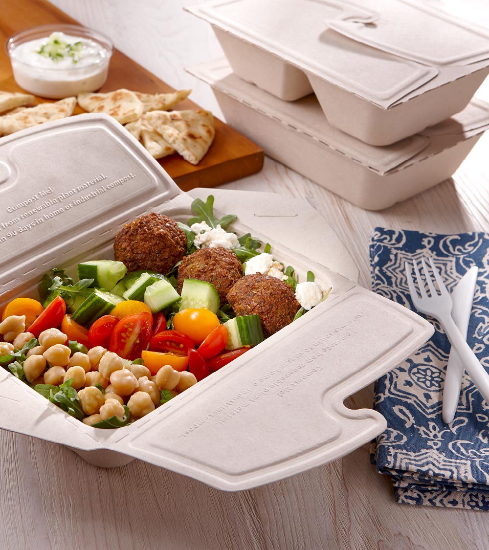 compostable food packaging takeout delivery