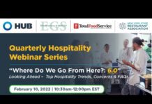 Hospitality Webinar HUB EGS TFS NYSRA