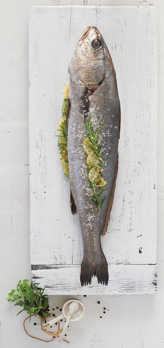 Kranios Greek Stone Bass whole fish
