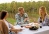 beverage tourism wine table dining vineyard