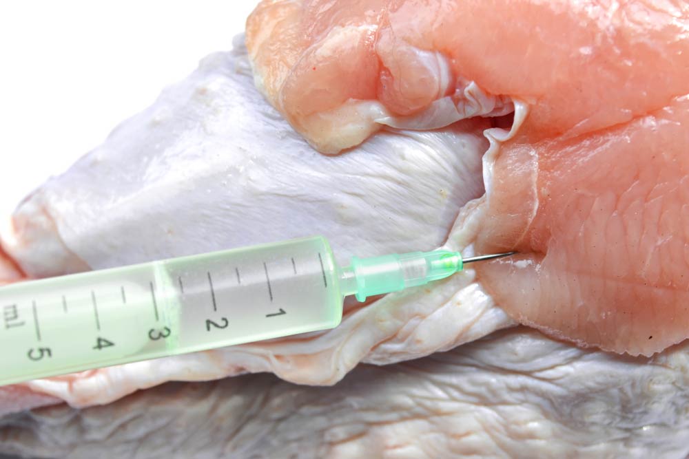 food fraud chicken injection