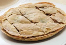 Kreatopita - Meat Pie from Kefalonia