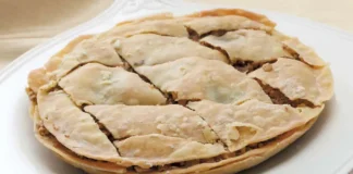 Kreatopita - Meat Pie from Kefalonia