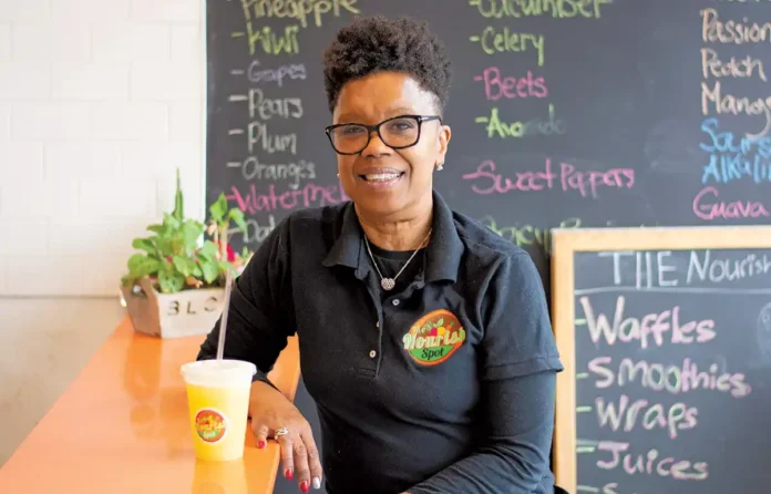 Dawn Kelly founder The Nourish Spot juice shop