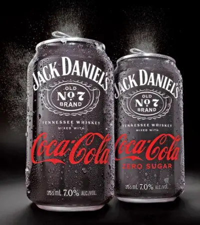 Jack Daniels and Coke Coca Cola
