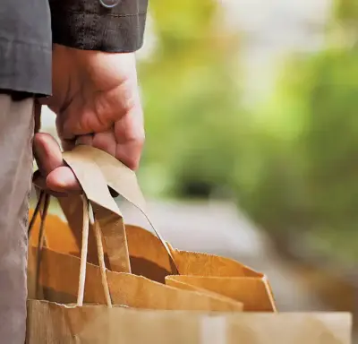 paper bag food delivery