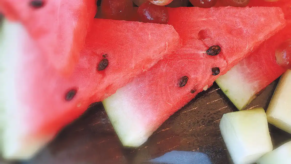 summer watermelon slices