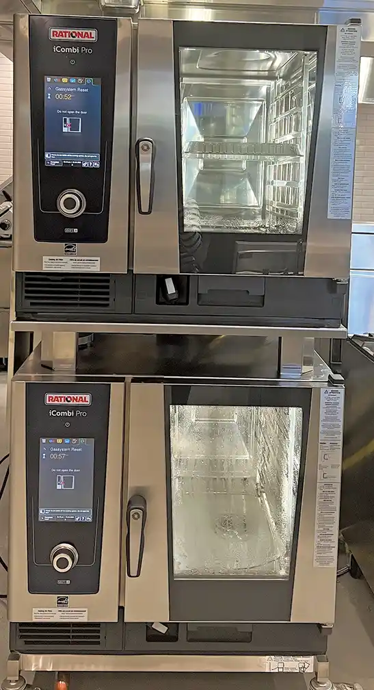 Barnes and LaBel have supported their Cal Poly strategy with Rational’s latest combi cooking
