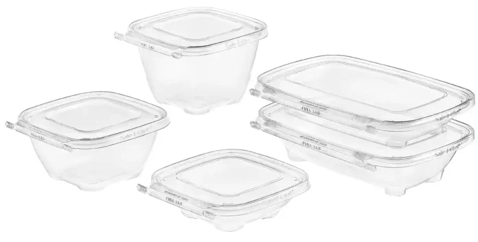 Inline Plastics Safe-T-Chef hot food packaging