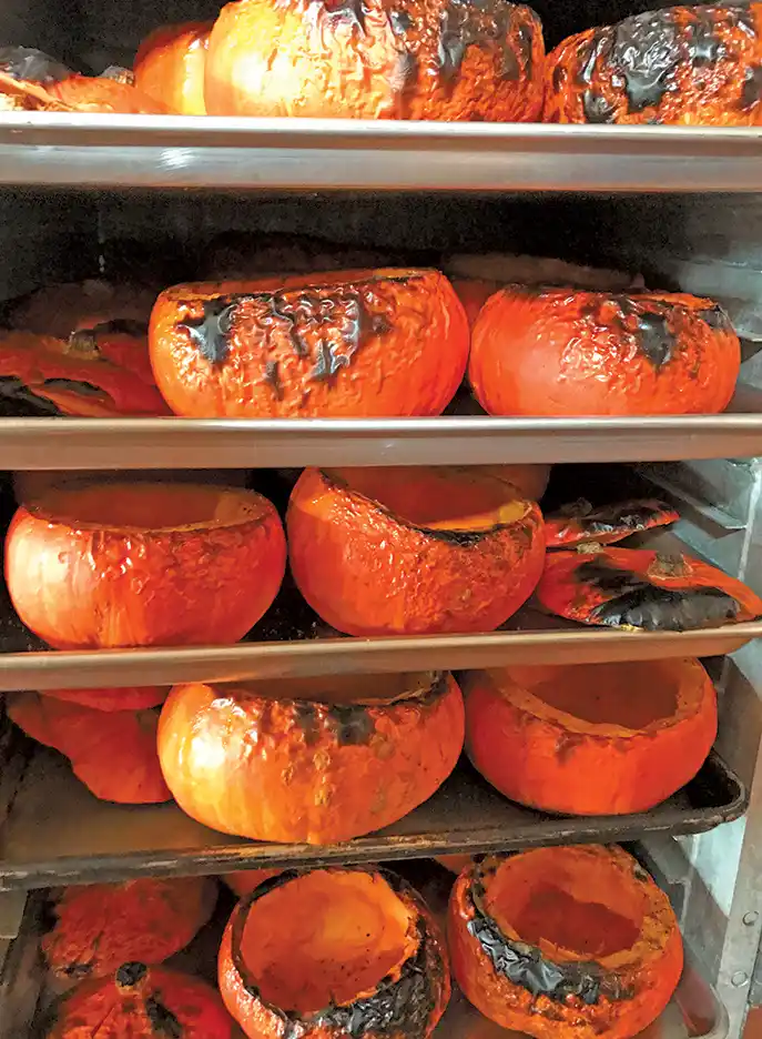 Roasted Pumpkins for serving