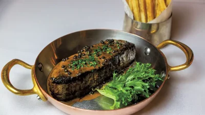 Steak Au Poivre La Goulue NYC prix-fixe menus