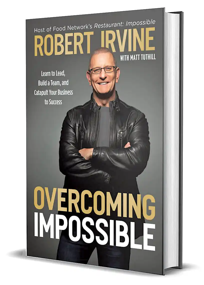 Chef Robert Irvine book Overcoming Impossible