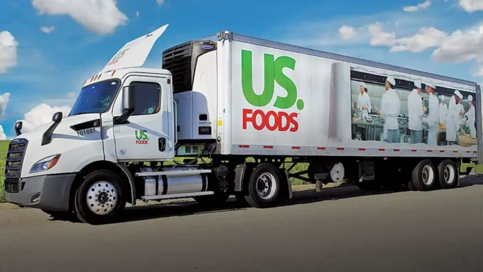 US Foods distributor truck