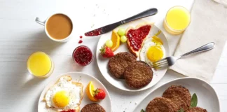Tyson Foodservice Plant-Based Breakfast Sausage Patties