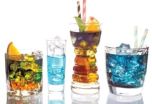 drinks alcoholic cocktails ice cubes