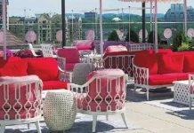 White Limozeen rooftop Graduate Hotel Nashville Marketing Tools for Bars