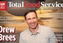September 2025 Total Food Service Digital Issue Drew Brees