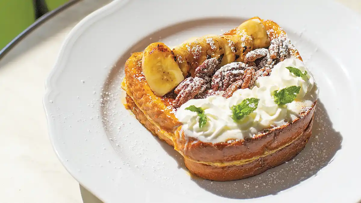 Banana Donna Mare's Cappuccino French Toast